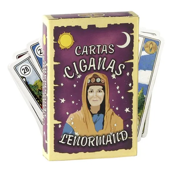 Cartas Gitanas Ciganas De Tarot Plastificadas 