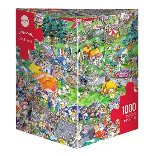 Puzzle Heye 1000 Piezas - Cycle Race - Rompecabezas