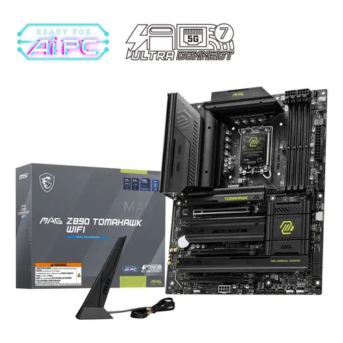 Placa Mãe Msi Mag Z790 Tomahawk Wifi Ddr4 Intel Lga 1700 Atx