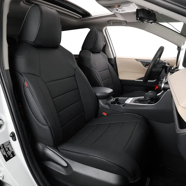 Fundas De Asiento De Coche Ekr Custom Fit Rav4 Para Toyota R