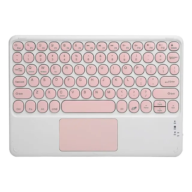 Teclado Inalambrico Magnetico Touchpad Para iPad Tablet Mac