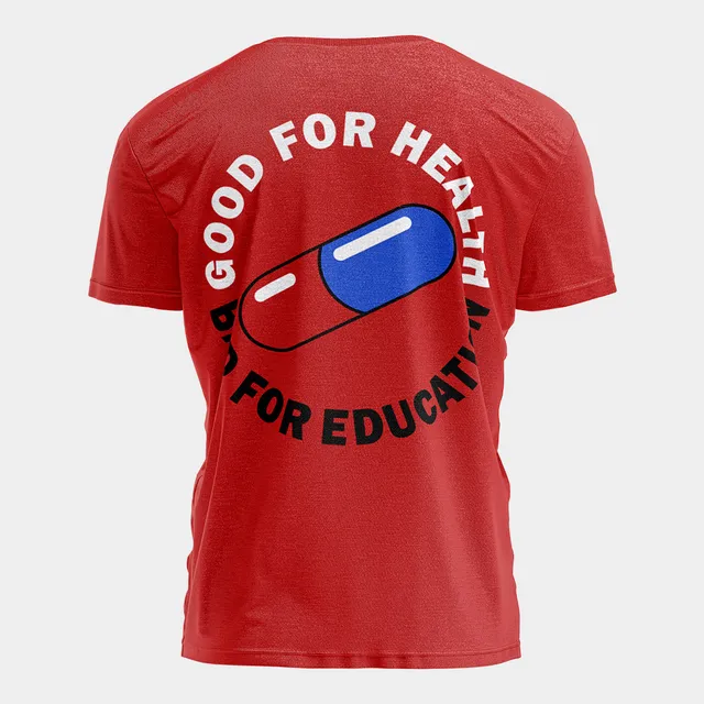 Remera Akira Good For Health Bad Education Pelicula Anime