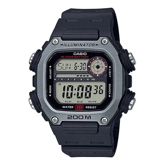 Reloj Casio Dw-291h-1av Digital Deportivo Resistente Al Agua
