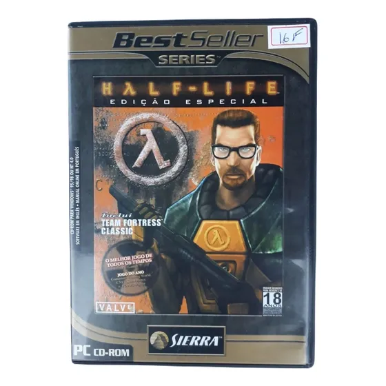 Cd De Jogo Half - Life Edição Especial Best Seller  16f