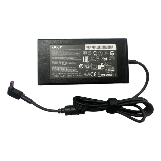 Cargador Acer 19.5v 6.92a 135w (5.5*1.7) Color Negro