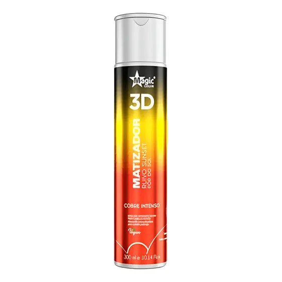  Magic Color 3d Ruivo Sensation 300ml Efeito Ruivo Laranja
