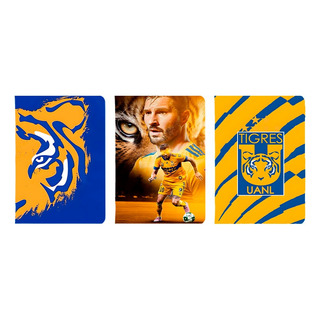 Set Libretas Tigres Uanl (kit De 3) Set Libretas Tigres Uanl (kit De 3)