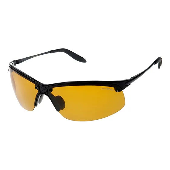 Eagle Eyes Panovu Inova Triple Polarizado Lente Ambar Armazón Negro Diseño Eagle Eyes Panorama Soj