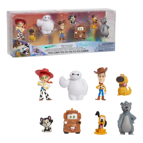 Figure Set Just Play Disney 100 Years Of Epic Transformation