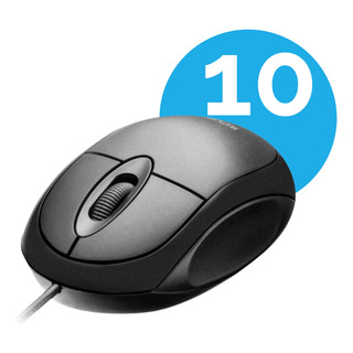 Kit Com 10 Mouse Para Pc Óptico Usb 1200dpi Atacado/revenda Kit Com 10 Mouse Para Pc Óptico Usb 1200dpi Atacado/revenda