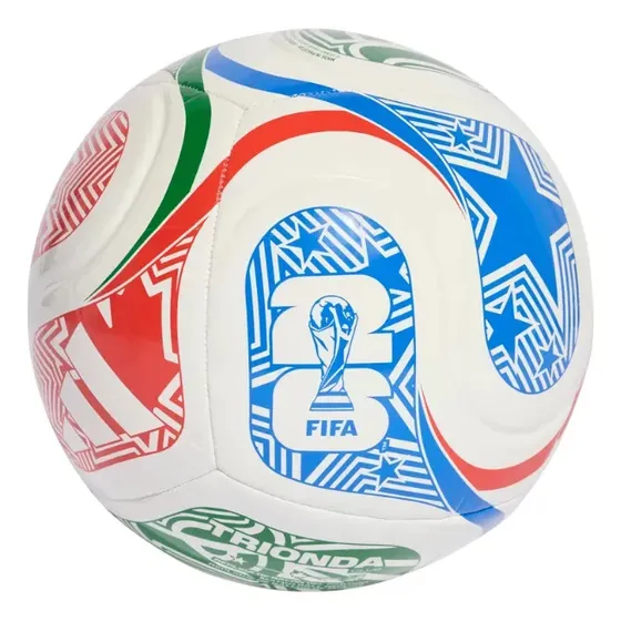 Bola de Futebol Copa do Mundo FIFA 2026 Trionda Club Branca Tamanho 5 adidas
