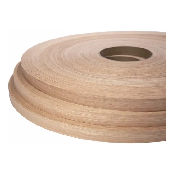 Cubrecanto Chapacinta Encino Blanco 22mm X 300m Sin Adhesivo