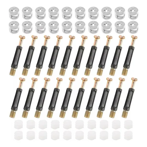 Tornillo Minifix O Mini Fix 40mm 100 Unidades