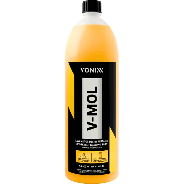 Produto Para Lavar Carro Moto Shampoo Vonixx V-mol 1,5l