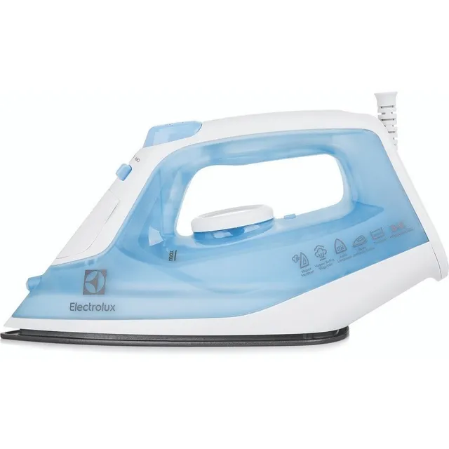 Ferro De Passar Roupa A Vapor E A Seco Sie60 Azul Electrolux