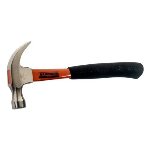 Martillo Carpintero Bahco Mango Ergonomico De Fibra De Vidrio 450 G 16 Oz