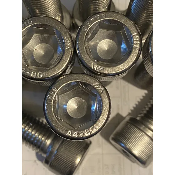 Tornillo Allen 20mm Acero Inoxidable A4-80 316l, Amfasteners