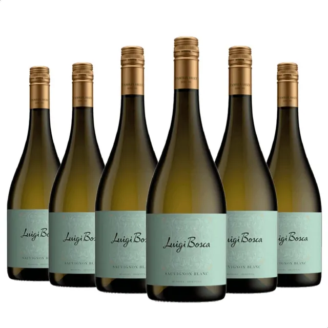 Vino Luigi Bosca Sauvignon Blanc Blanco Pack X6 - 01almacen