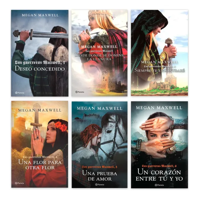 Las Guerreras De Maxwell 1 Al 6 Megan Maxwell - Planeta