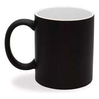 Taza Mágica Cambia De Color Negro A Su Imagen Personalizada Taza Mágica Cambia De Color Negro A Su Imagen Personalizada
