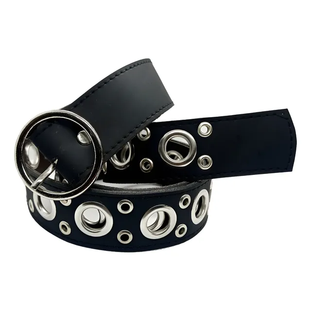 Correa Cinturon Taches Con Ojales Para Mujer Y Hombre 3.8cm