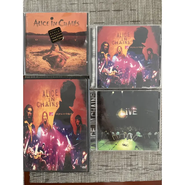 Cd/dvd Colección Alice In Chains Grunge Rock Originales