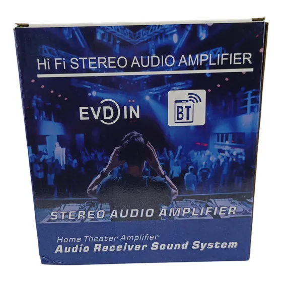 Amplificador De Areo Estéreo/radio/bluetooth/usb. 110v Y 12v