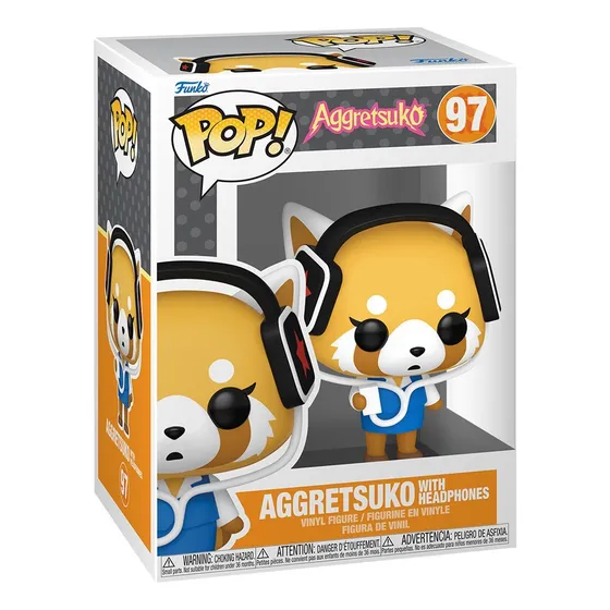 Funko Pop Aggretsuko With Headphones #97