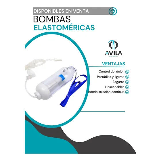 Bomba De Infusión Elastomerica. Control Del Dolor. Anestesia