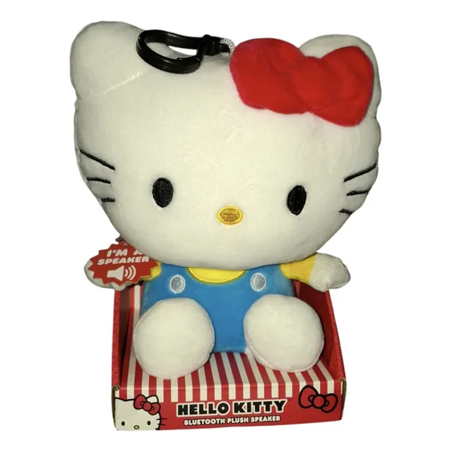 Bocina Hello Kitty Llavero Felpa Bluetooth Recargable Sanrio Color