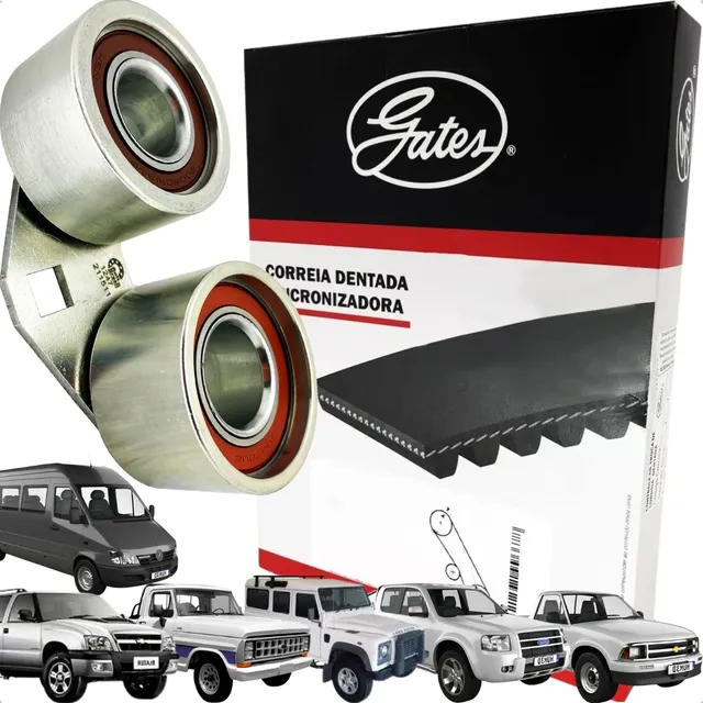 Kit Correia Dentada + Tensor Ford Ranger 2.5 2.8 8v Diesel