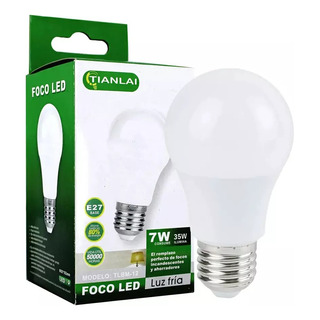 Kit 10 Foco Led Ahorrador 7w B03w07 Tianlai Kit 10 Foco Led Ahorrador 7w B03w07 Tianlai