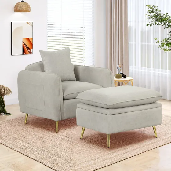 Lifeand Moderno Sofa Otomano 35.2  Almohada Para Sala Estar