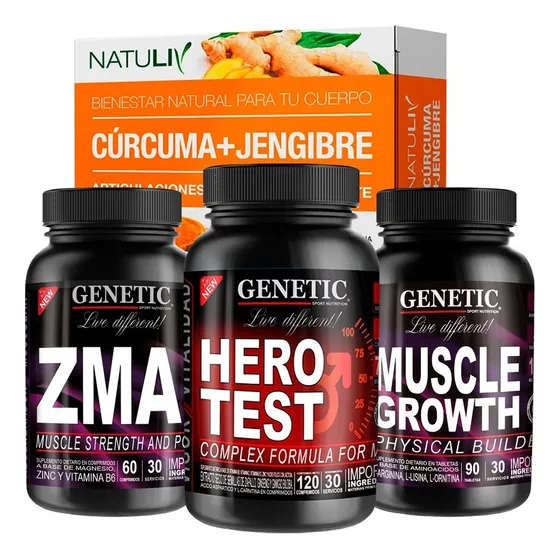 Estimulante Sexual Pro Hormonal Aumenta Libido Testo Genetic Sabor Neutro