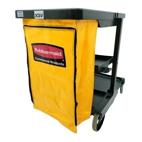 Carro Camarera Limpieza Plastico Lavamopa Rubbermaid I. 6368