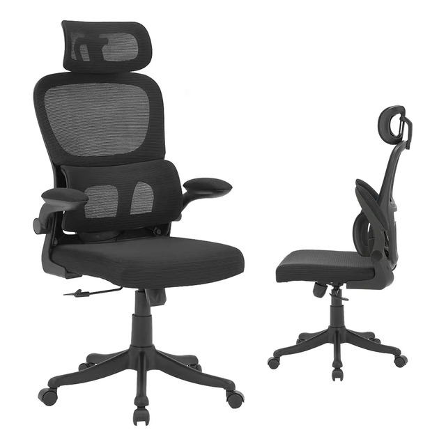 Cadeira De Escritório Python Fly Xhocb07 Ergonômica Preta Com Estofado De Mesh Cadeira De Escritório Python Fly Xhocb07 Ergonômica Preta Com Estofado De Mesh