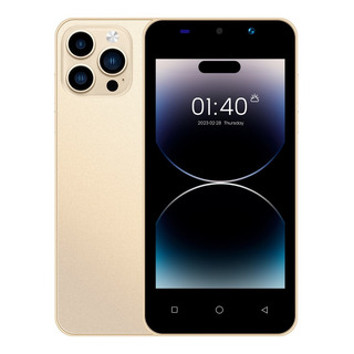Teléfono Inteligente Android Barato I14 Mini 5.0 Pulgadas Dorado Teléfono Inteligente Android Barato I14 Mini 5.0 Pulgadas Dorado