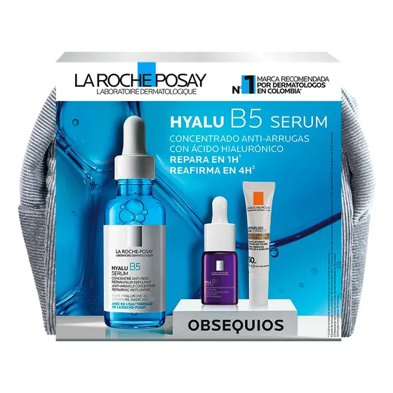 Kit Hyalu B5 Serum Antiedad La Roche P - mL a Momento de aplicación Día/Noche Tipo de piel Pieles mixtas a grasas inclusive pieles sensibles