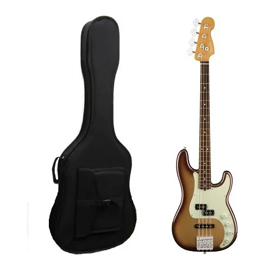 Estuche Semiduro Fino Reforzado Guitarra Elec Acus Bajo Folk