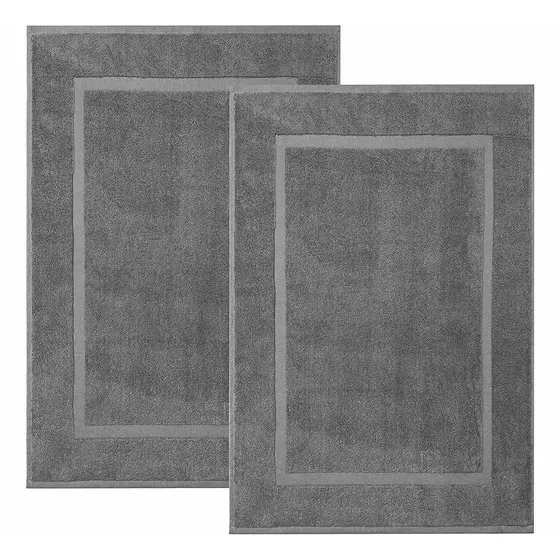 Eco Towels Alfombrilla Baño Algodon Banda (2 Uniad No Una 22