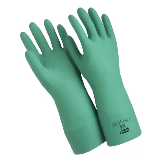 Guante De Nitrilo Resistente A Químicos Aceites Laboratorios