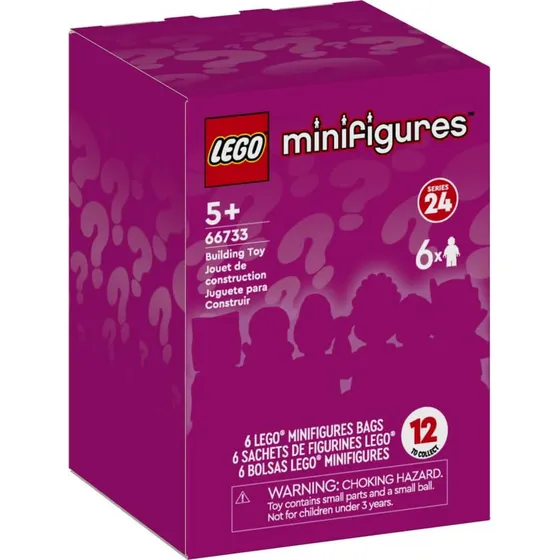 Set De Minifiguras Lego Series 24-6, Paquete Con 51 Piezas,