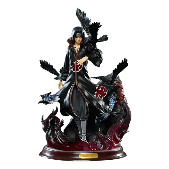 Estatua De Juguete Popular De Naruto, Modelo De Anime Uchiha
