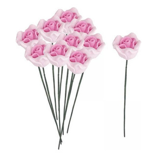 Nuevo 3 X 10 Piezas De Flor Rosa Artificial Mini Flor Rosa Nuevo 3 X 10 Piezas De Flor Rosa Artificial Mini Flor Rosa
