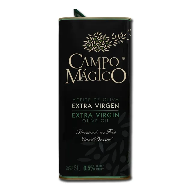 Aceite De Oliva Extra Virgen Premium Lata 5 Lt. Campo Magico
