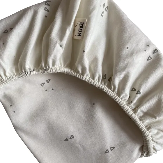 Sabana Ajustable Para Cuna Charriot Est. Jersey 100% Algodón