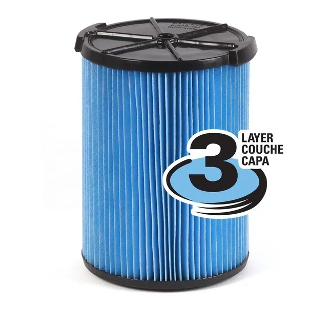 Filtro Para Aspiradora Ridgid 3capas Vf5000 Original 5-20gal