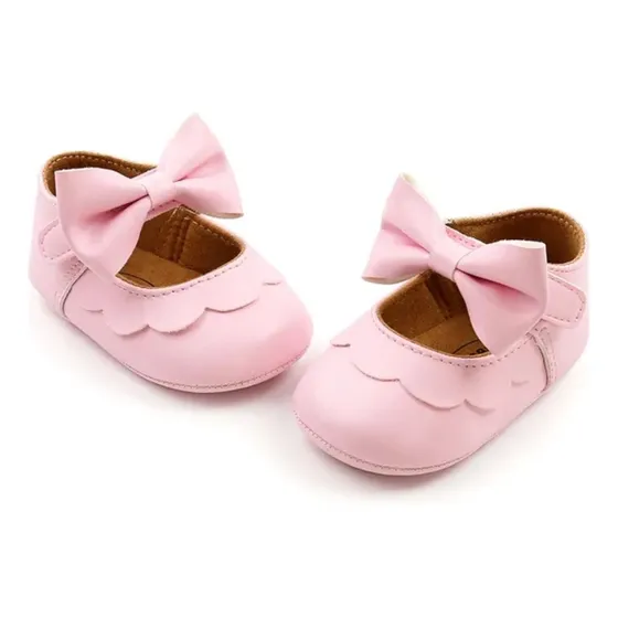 Zapatos De Bebe Niña Talla 21 De (12 A 18 Meses)