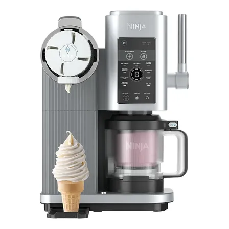 Máquina De Helado Swirl Nc701eu Ninja Plateado