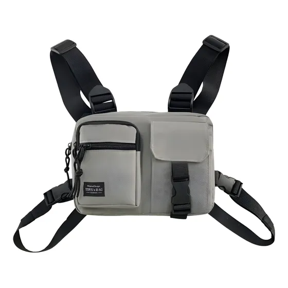 Bolso De Pecho Táctico Multifunción Deporte Chaleco